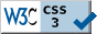 W3C valid CSS3