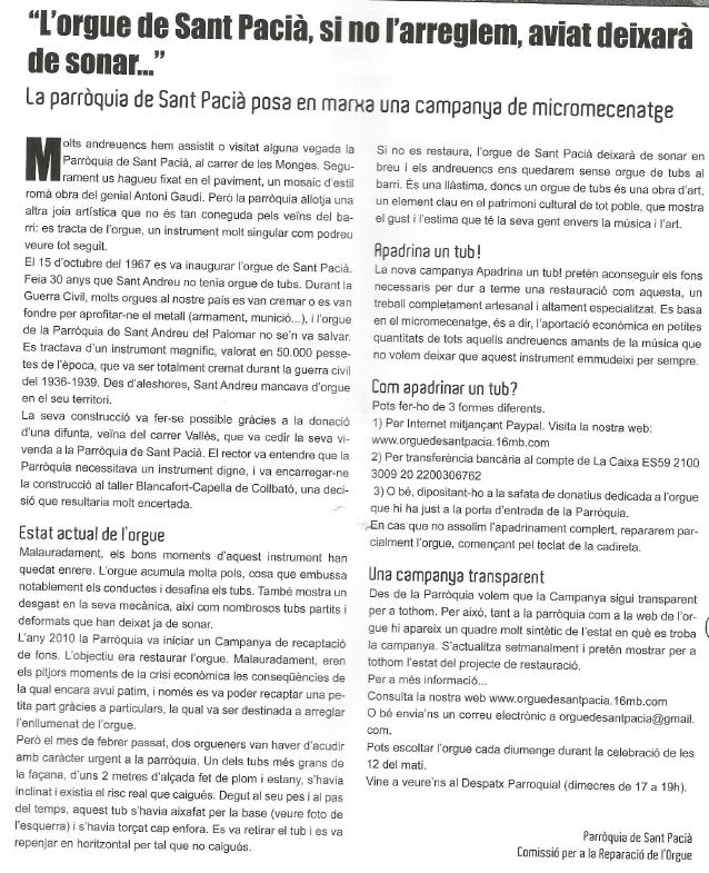 Article Agost 2015 Article Agost 2015
